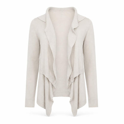 H&M Womens Beige  Knit Cardigan Jumper Size S