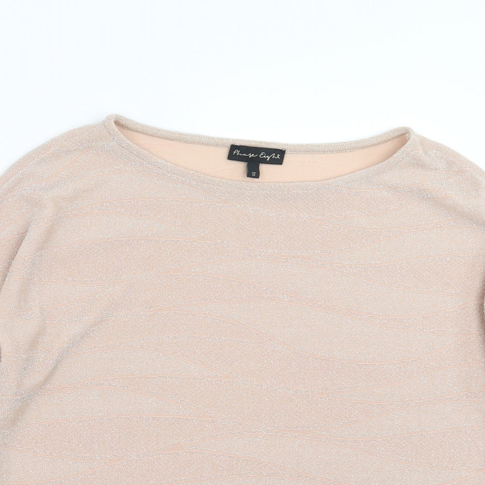 Womens UK Size 10 Phase Eight Pink Pullover Jumper