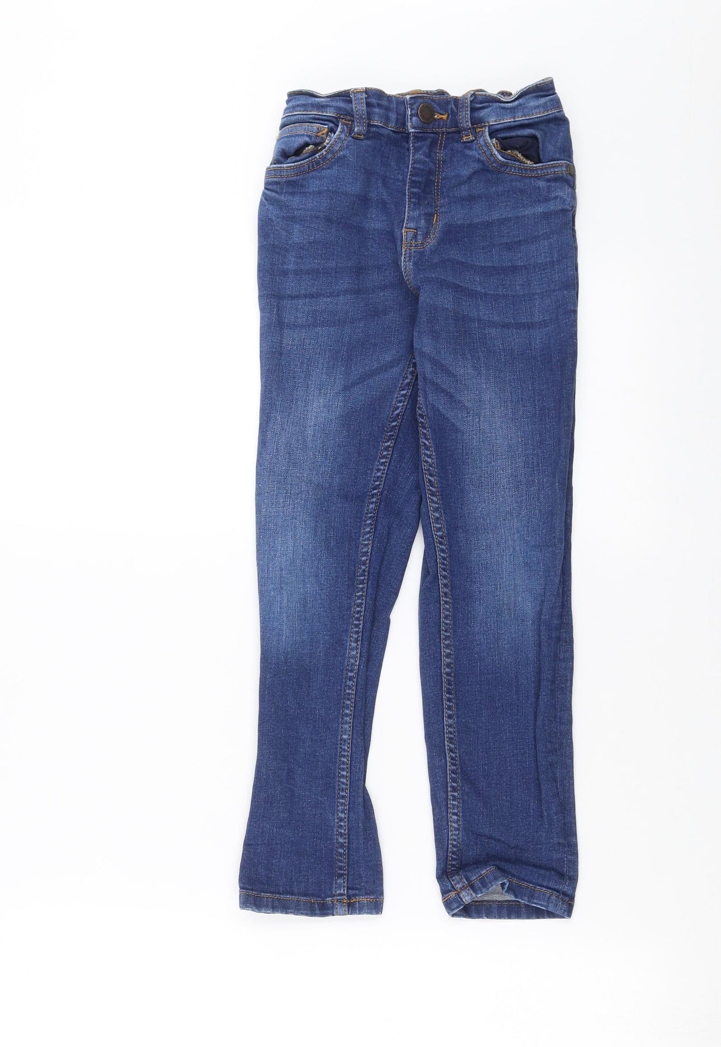 NEXT Girls Blue  Denim Skinny Jeans Size 8 Years