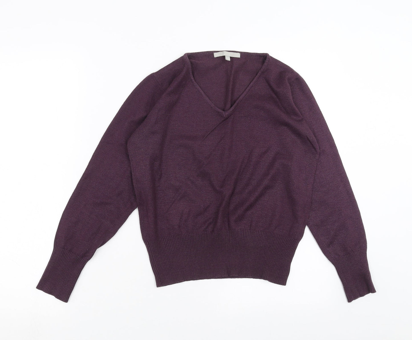 Womens UK Size 14 Preworn Purple Pullover Jumper