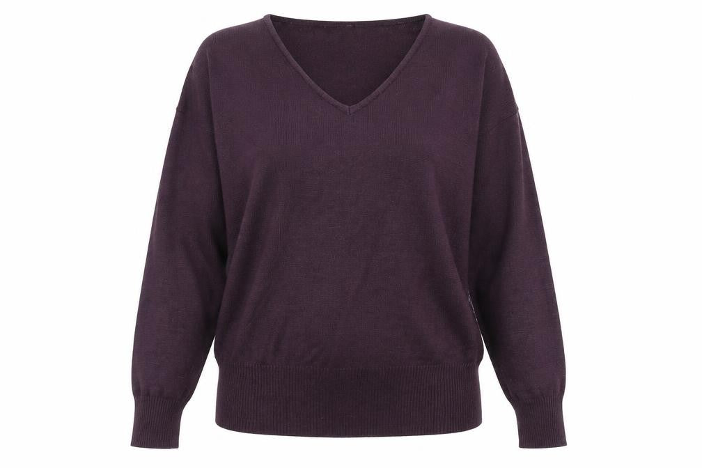 Womens UK Size 14 Preworn Purple Pullover Jumper