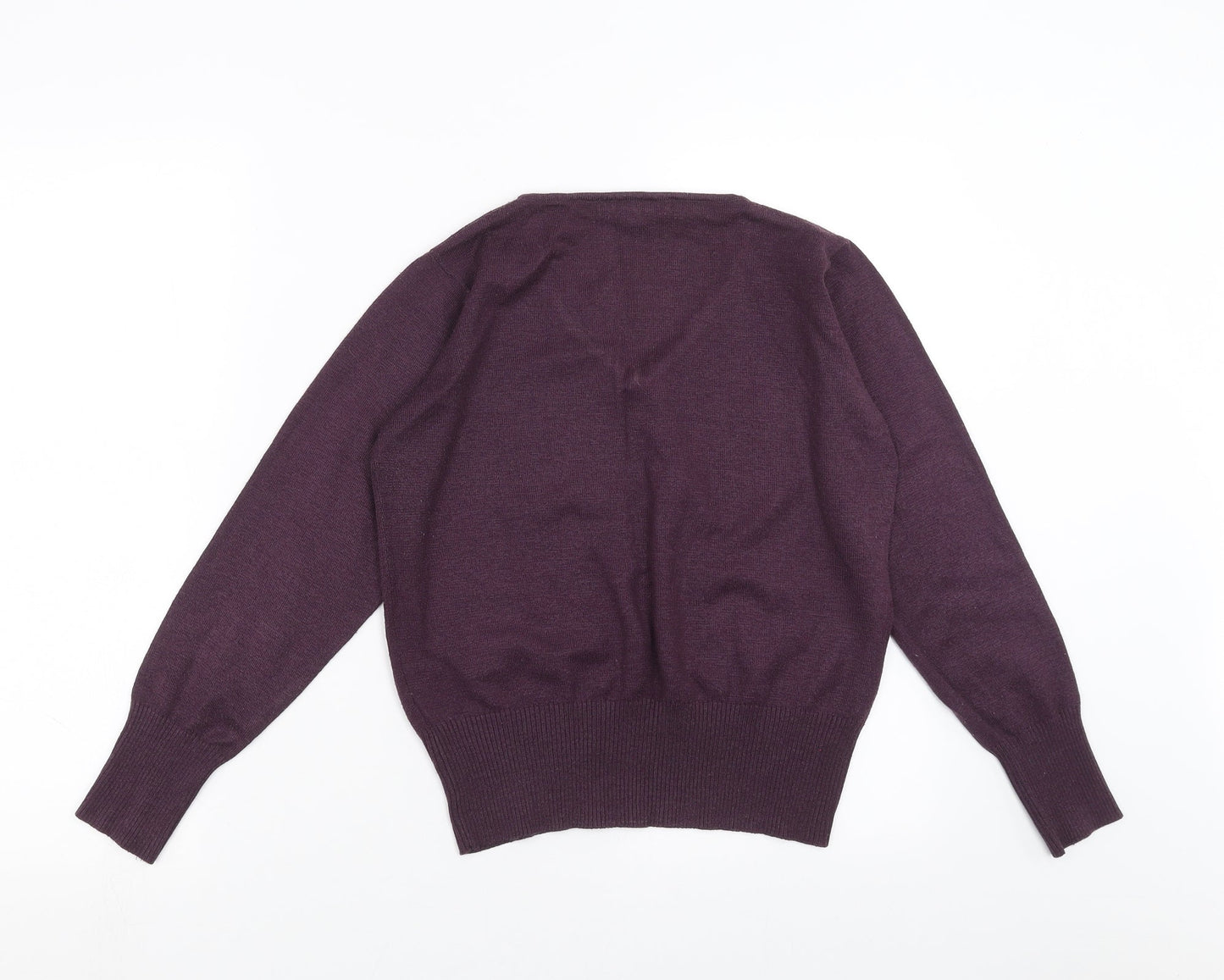 Womens UK Size 14 Preworn Purple Pullover Jumper
