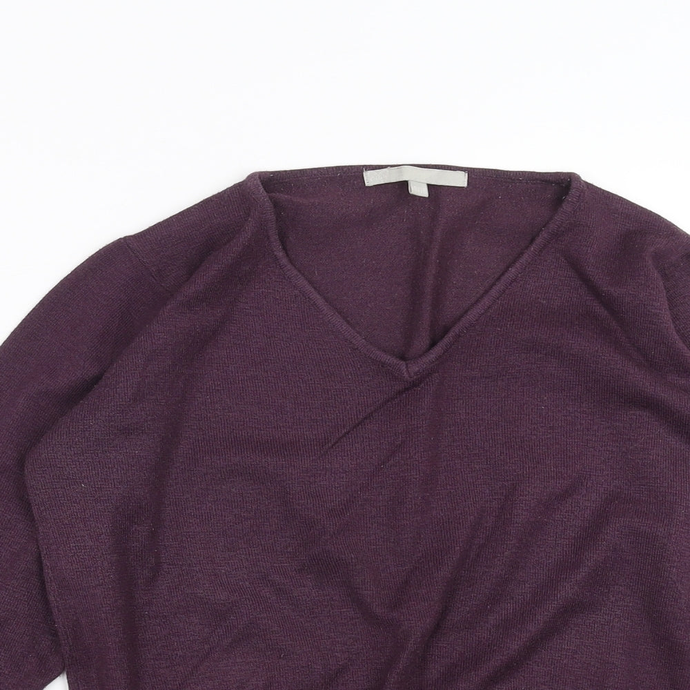 Womens UK Size 14 Preworn Purple Pullover Jumper