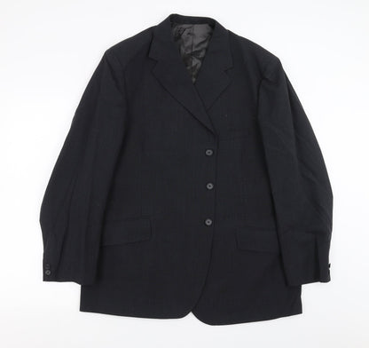 Burleigh Mens Grey   Jacket Suit Jacket Size 44