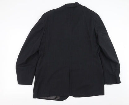 Burleigh Mens Grey   Jacket Suit Jacket Size 44