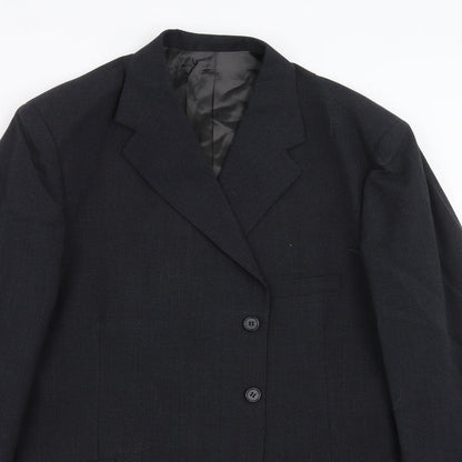 Burleigh Mens Grey   Jacket Suit Jacket Size 44