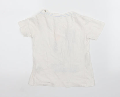 Zara Baby White   Basic T-Shirt Size 18-24 Months
