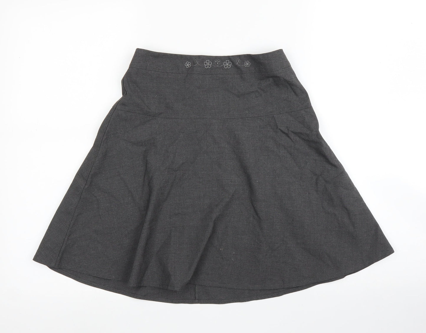 George Girls Grey   A-Line Skirt Size 10 Years
