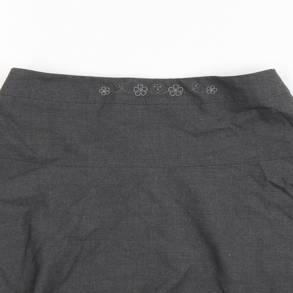 George Girls Grey   A-Line Skirt Size 10 Years