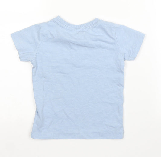 NEXT Boys Blue   Basic T-Shirt Size 12 Months