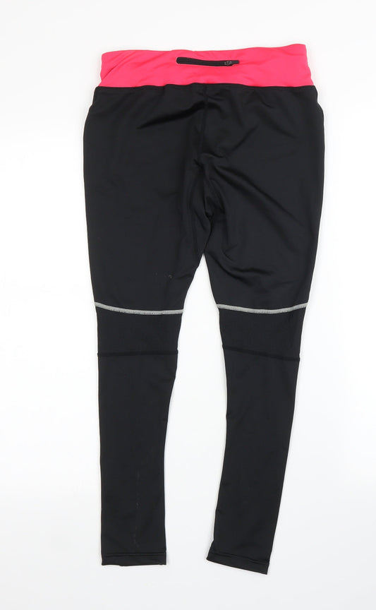 Pioneer Girl Womens Black   Compression Leggings Size S L24 in