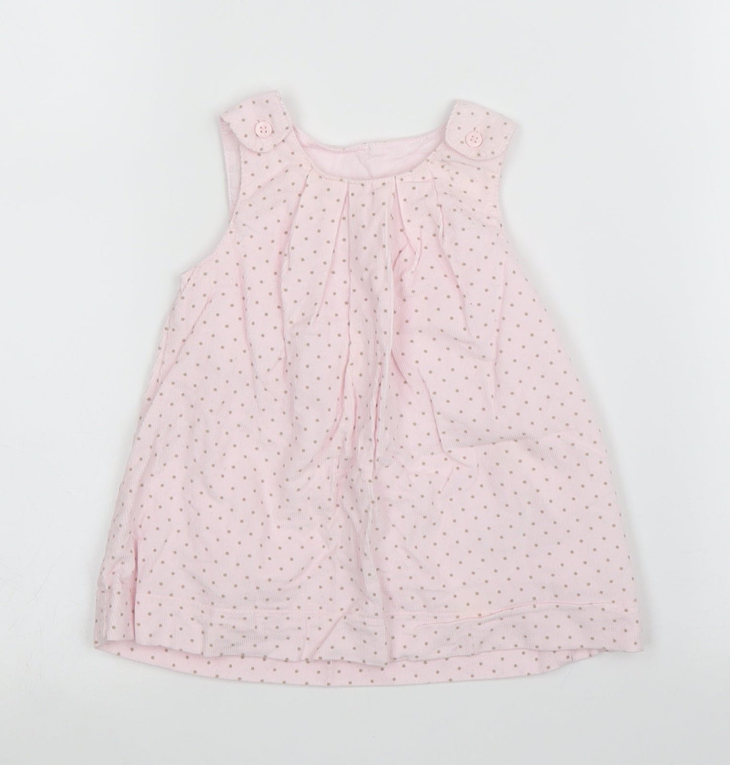 Mothercare Girls Pink  Corduroy A-Line  Size 3-6 Months