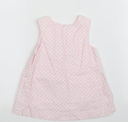 Mothercare Girls Pink  Corduroy A-Line  Size 3-6 Months