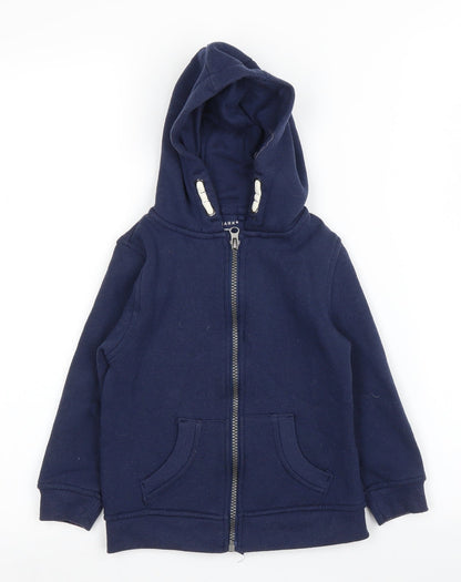 Primark Boys Blue   Full Zip Hoodie Size 3 Years