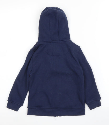 Primark Boys Blue   Full Zip Hoodie Size 3 Years