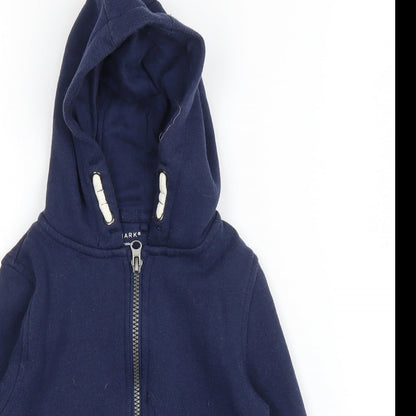 Primark Boys Blue   Full Zip Hoodie Size 3 Years
