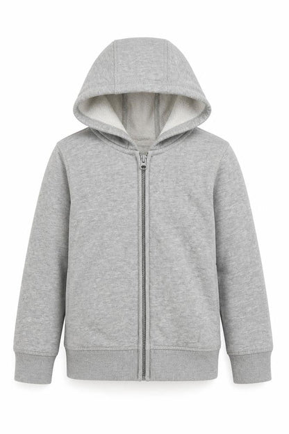 George Boys Grey   Full Zip Hoodie Size 6 Years
