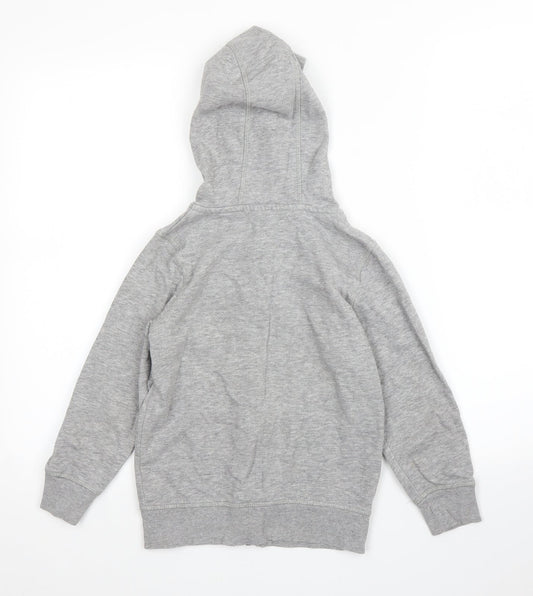 George Boys Grey   Full Zip Hoodie Size 6 Years
