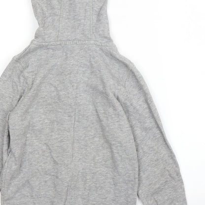 George Boys Grey   Full Zip Hoodie Size 6 Years