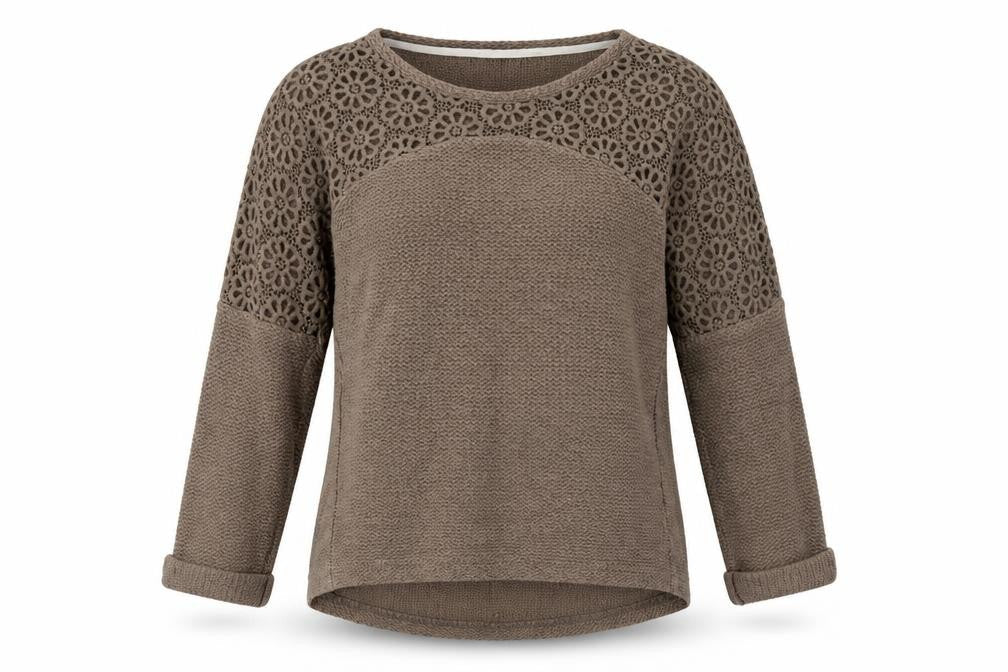 Womens UK Size 12 NEXT Brown Pullover Sweatshirt