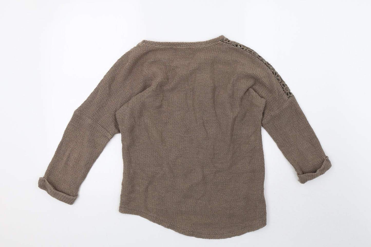 Womens UK Size 12 NEXT Brown Pullover Sweatshirt