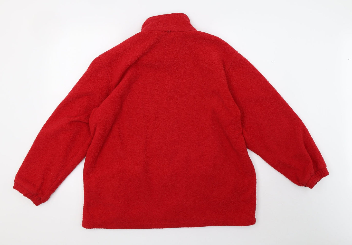being casual Womens Red   Full Zip Sweatshirt Size 14