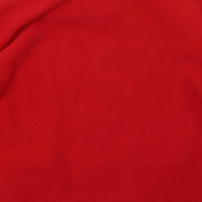 being casual Womens Red   Full Zip Sweatshirt Size 14