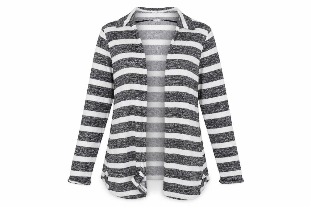 Womens UK Size M H&M White Cardigan Jumper