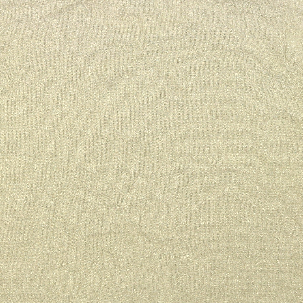 Bonmarché Womens Yellow   Basic T-Shirt Size L