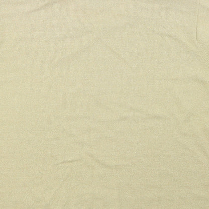 Bonmarché Womens Yellow   Basic T-Shirt Size L