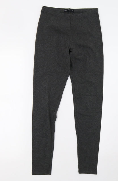 F&F Womens Grey    Trousers Size 10 L27 in