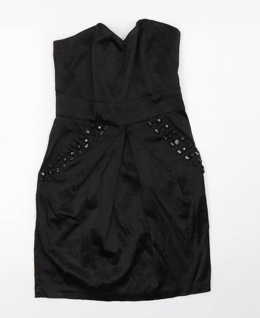 AX Paris Womens Black   A-Line  Size 8
