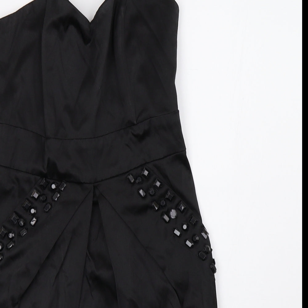 AX Paris Womens Black   A-Line  Size 8