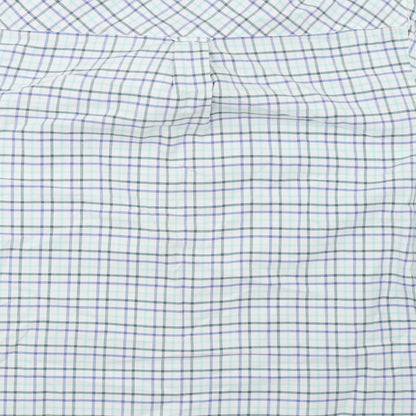 EWM Mens Blue Check   Polo Size XL