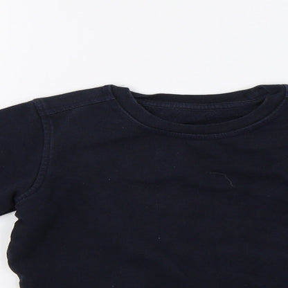 Marks and Spencer Boys Blue   Pullover Sweatshirt Size 4-5 Years  - school wear