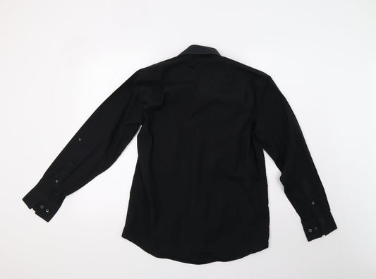 Matalan Mens Black    Polo Size L