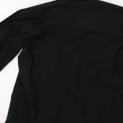 Matalan Mens Black    Polo Size L