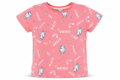 Studio Girls Pink   Basic T-Shirt Size 5-6 Years