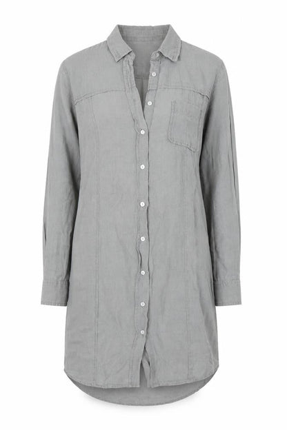 YAYA Womens Grey   Shirt Dress  Size 36