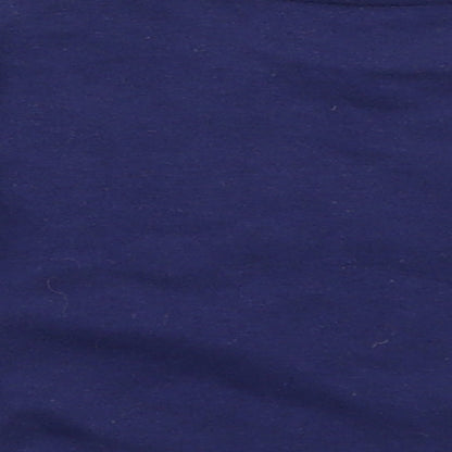 Very Boys Blue   Basic T-Shirt Size 0-3 Months  - christmas reindeer rudolph
