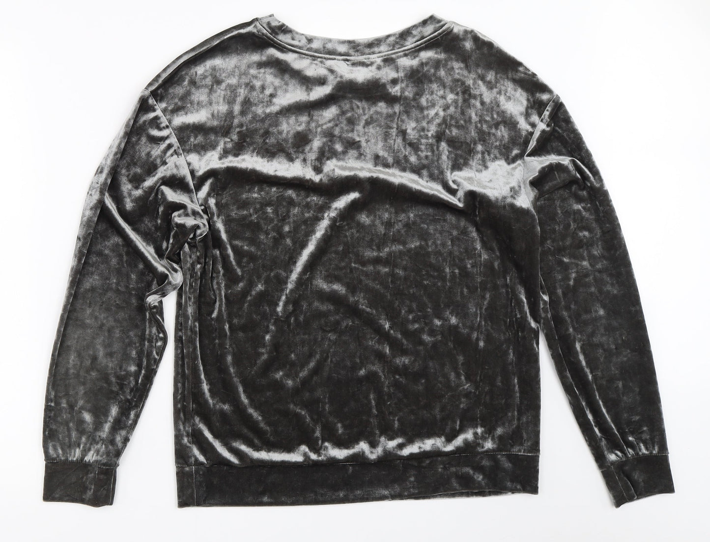 H&M Womens Grey   Pullover Sweatshirt Size S