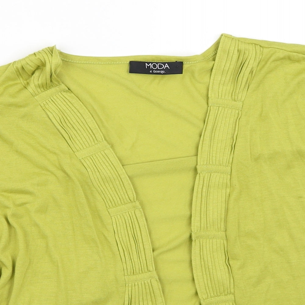 George Womens Green   Cardigan Jumper Size 14