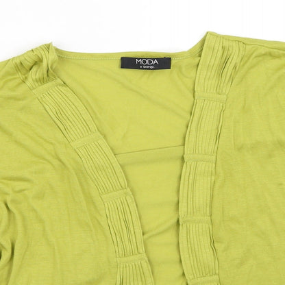 George Womens Green   Cardigan Jumper Size 14