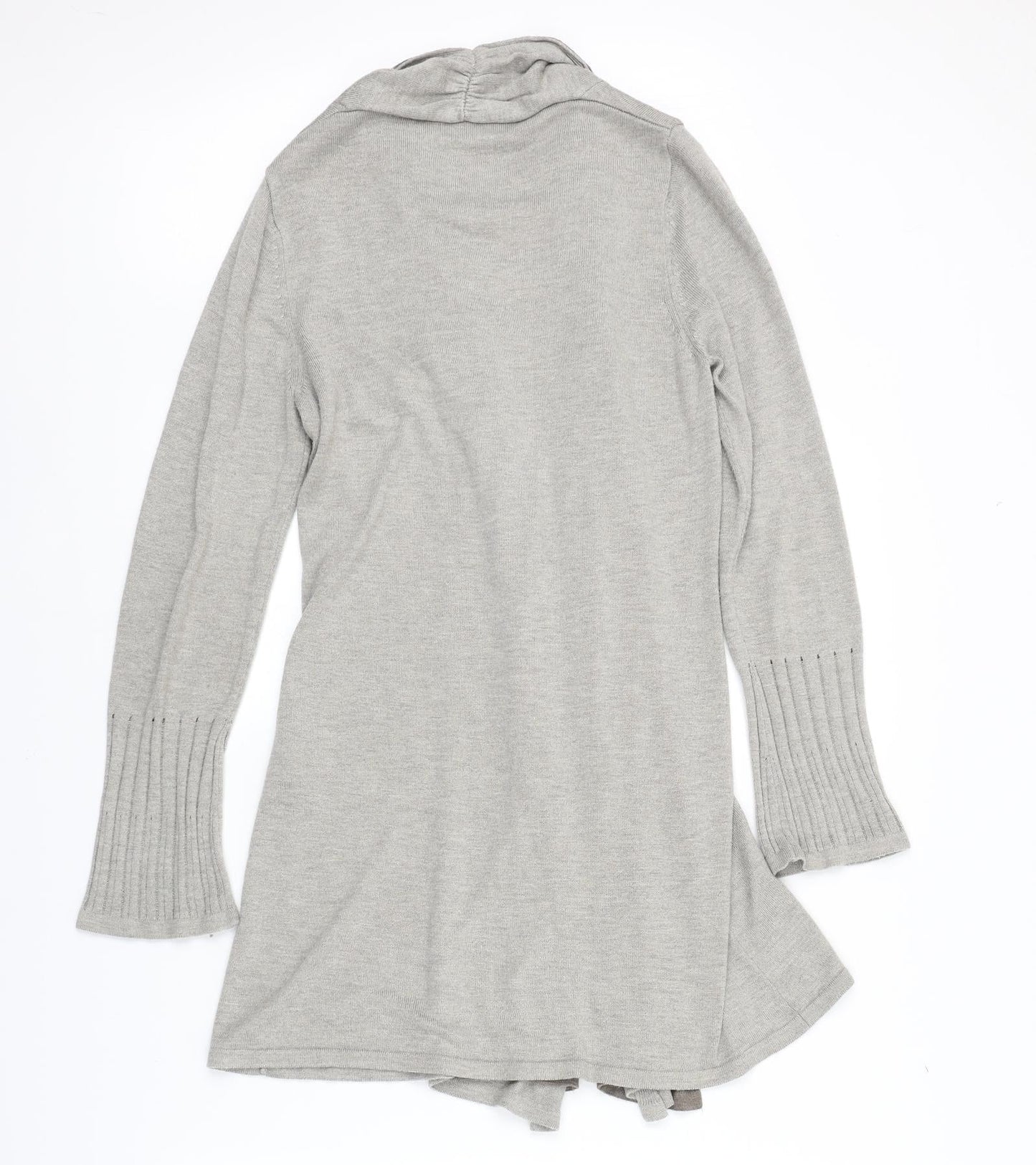 Womens UK Size 10 Marks and Spencer Beige Cardigan Jumper