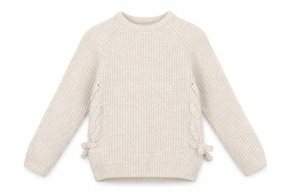 Primark Girls Ivory   Pullover Jumper Size 7-8 Years