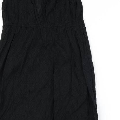 George Womens Black Argyle/Diamond  Skater Dress  Size 14