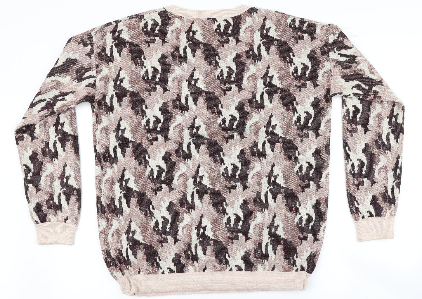 Womens UK Size 12 NEXT Multicoloured Pullover Jumper