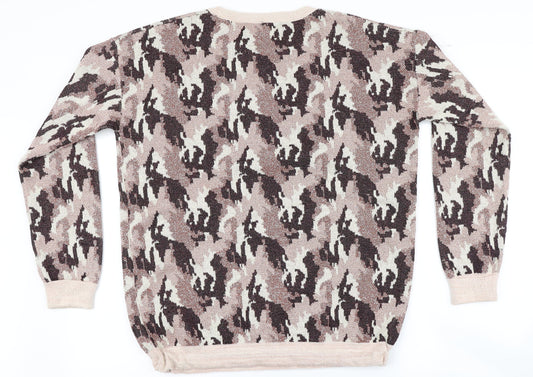 Womens UK Size 12 NEXT Multicoloured Pullover Jumper