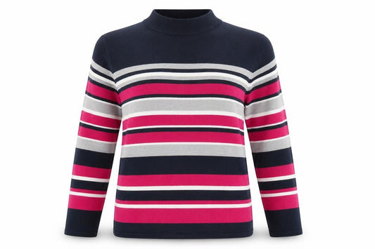 Womens UK Size M BM collection Multicoloured Pullover Jumper