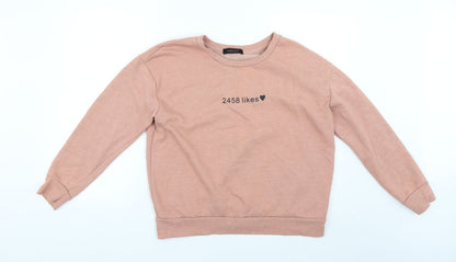 Womens UK Size 12 Atmosphere Pink Pullover Jumper